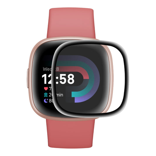 Pour Fitbit Versa 4 / Sense 2 ENKAY Film de protection d'écran 3D à couverture complète en PC souple + PMMA HD, 1 pièce, 2 pièces, 5 pièces, 10 pièces