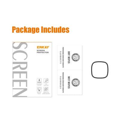 For Fitbit Versa 4 / Sense 2 ENKAY 3D Full Coverage Soft PC Edge + PMMA HD Screen Protector Film, 1 PCS, 2 PCS, 5 PCS, 10 PCS
