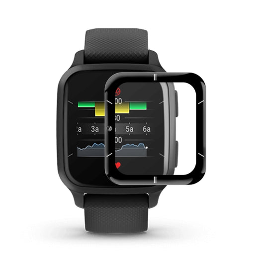Pour Garmin Venu SQ 2 Film de protection d'écran ENKAY 3D Full Coverage Soft PC Edge + PMMA HD, 1 pièce, 2 pièces, 5 pièces, 10 pièces