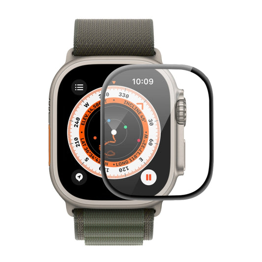 ENKAY 3D Soft PC Edge PMMA Displayschutzfolie für Apple Watch Ultra / Ultra 2 / Ultra 3 49mm, 1 Stück, 2 Stück, 5 Stück, 10 Stück