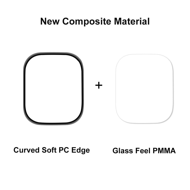 ENKAY 3D Soft PC Edge PMMA Screen Film For Apple Watch Ultra / Ultra 2 / Ultra 3 49mm, 1 PCS, 2 PCS, 5 PCS, 10 PCS