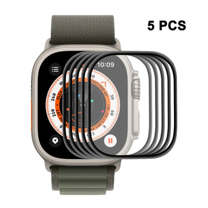 ENKAY 3D Soft PC Edge PMMA Screen Film For Apple Watch Ultra / Ultra 2 / Ultra 3 49mm, 1 PCS, 2 PCS, 5 PCS, 10 PCS