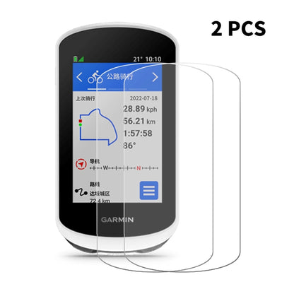 For Garmin Edge Explore 2 ENKAY Hat-Prince 0.26mm 9H 2.5D Curved Edge Tempered Glass Protector, 1 PCS, 2 PCS