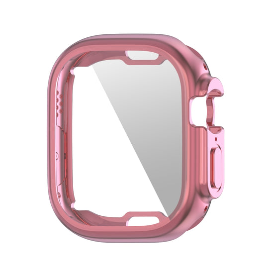 Coque souple ENKAY en TPU galvanisé avec film de protection d'écran pour Apple Watch Ultra 3 / 2 / 1 49mm
