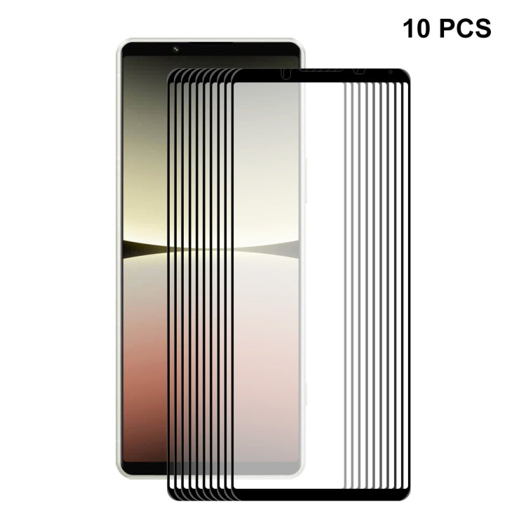 For Sony Xperia 5 IV ENKAY Full Glue 0.26mm 9H 2.5D Tempered Glass Full Film, For Sony Xperia 5 IV(1 PC), For Sony Xperia 5 IV(2 PCS), For Sony Xperia 5 IV(5 PCS), For Sony Xperia 5 IV(10 PCS)