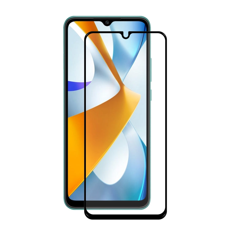 For Xiaomi Poco C40 ENKAY Full Glue 0.26mm 9H 2.5D Tempered Glass Full Film, For Xiaomi Poco C40 (1 PC), For Xiaomi Poco C40 (2 PCS), For Xiaomi Poco C40 (5 PCS), For Xiaomi Poco C40 (10 PCS)