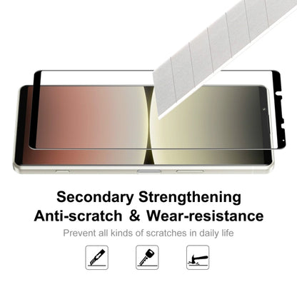 For Sony Xperia 5 IV ENKAY Full Glue Tempered Glass 6D Anti-scratch Full Film, 1 PCS, 2 PCS, 5 PCS