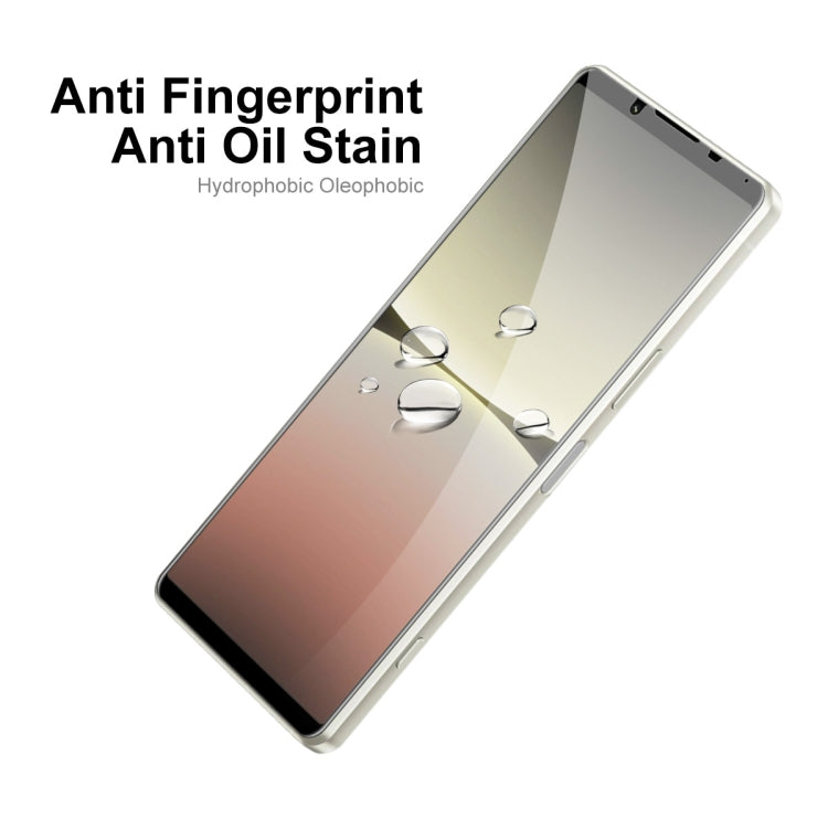 For Sony Xperia 5 IV ENKAY Full Glue Tempered Glass 6D Anti-scratch Full Film, 1 PCS, 2 PCS, 5 PCS