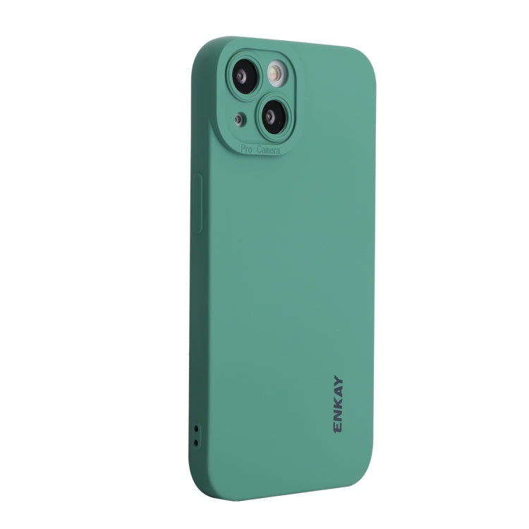 ENKAY Liquid Silicone Shockproof Phone Case For iPhone 14, For iPhone 14
