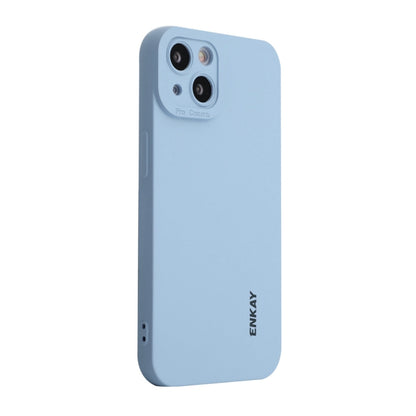 ENKAY Liquid Silicone Shockproof Phone Case For iPhone 14, For iPhone 14