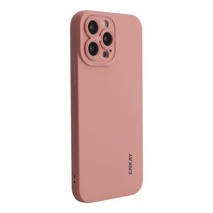 ENKAY Liquid Silicone Shockproof Phone Case For iPhone 14 Pro Max, For iPhone 14 Pro Max