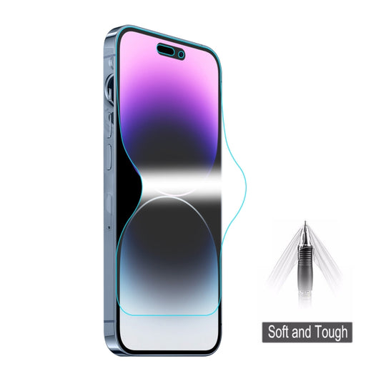 ENKAY Vollflächig klebende, explosionsgeschützte Hydrogel-Folie für iPhone 14 Pro Max, für iPhone 14 Pro Max (1 St.), für iPhone 14 Pro Max (2 St.), für iPhone 14 Pro Max (5 St.), für iPhone 14 Pro Max (10 St.)