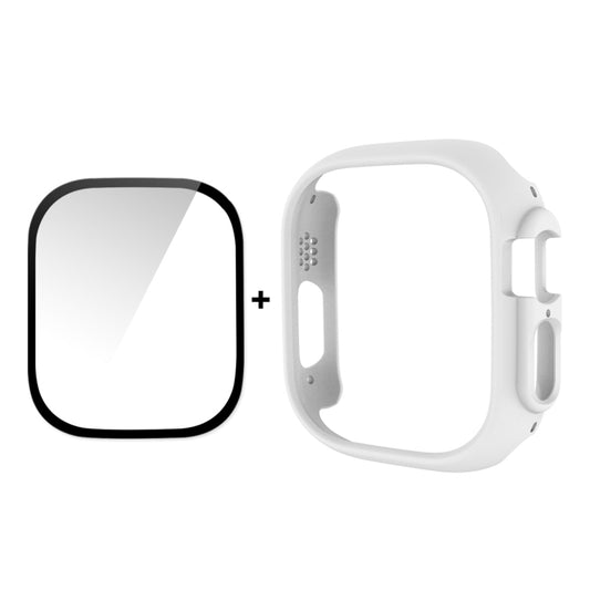 Pour Apple Watch Ultra 3 / 2 / 1 49mm ENKAY Coque PC 2 en 1 + Film en Verre Trempé 9H Couverture Complète