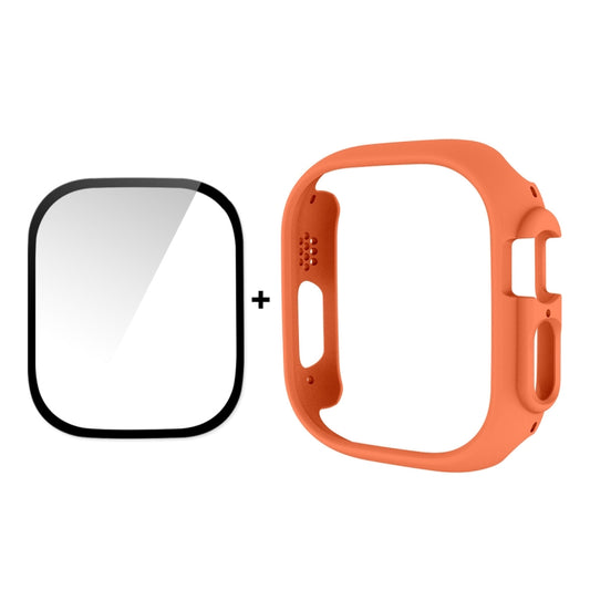 Pour Apple Watch Ultra 3 / 2 / 1 49mm ENKAY Coque PC 2 en 1 + Film en Verre Trempé 9H Couverture Complète