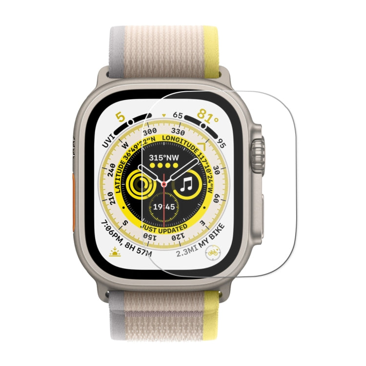 For Apple Watch Ultra 1 / 2 / 3 49mm ENKAY 0.2mm 9H Tempered Glass Watch Film, 1pcs, 2pcs, 5pcs, 10pcs