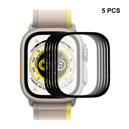 For Apple Watch Ultra 1 / 2 / 3 49mm ENKAY 9H Full Cover Tempered Glass Watch Film, 1pcs, 2pcs, 5pcs, 10pcs