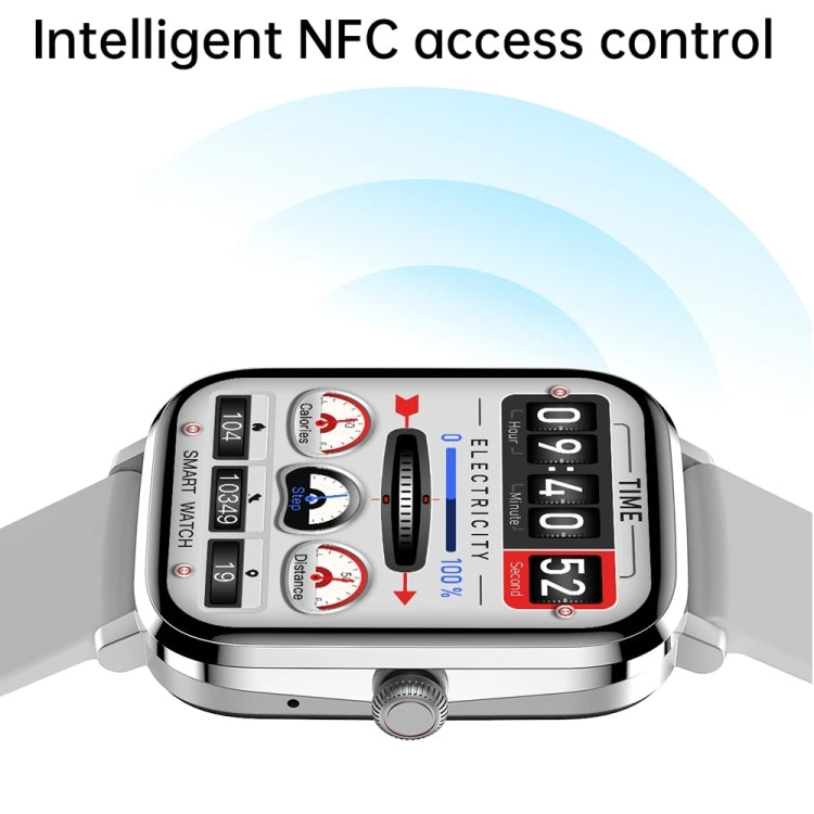 HK20 1.85 inch Color Screen Smart Watch,Support Heart Rate Monitoring/Blood Pressure Monitoring
