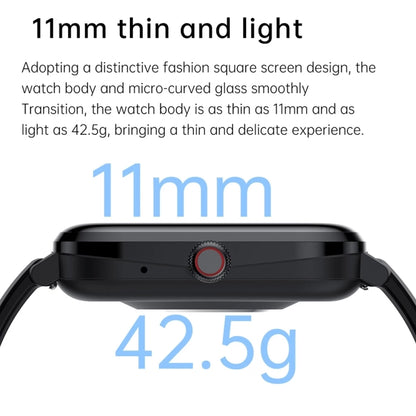 HK20 1.85 inch Color Screen Smart Watch,Support Heart Rate Monitoring/Blood Pressure Monitoring