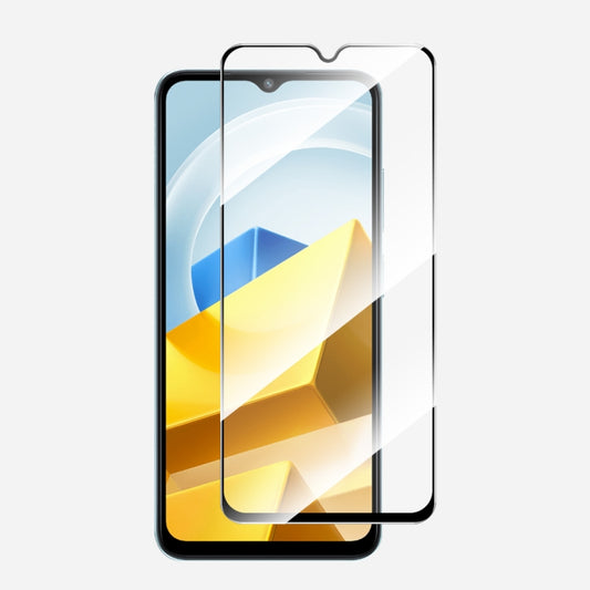 Pour Xiaomi Poco M5 Film en verre trempé ENKAY Full Glue 0.26mm 9H 2.5D, 1 pièce, 2 pièces, 5 pièces, 10 pièces