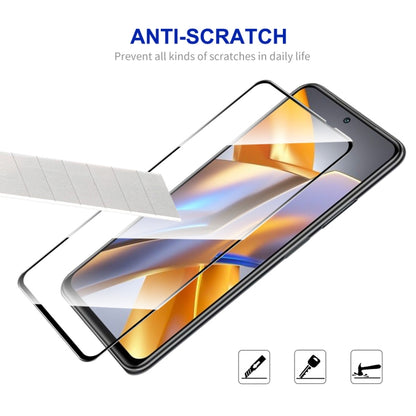 For Xiaomi Poco M5s ENKAY Full Glue 0.26mm 9H 2.5D Tempered Glass Full Film, 1pcs, 2pcs, 5pcs, 10pcs