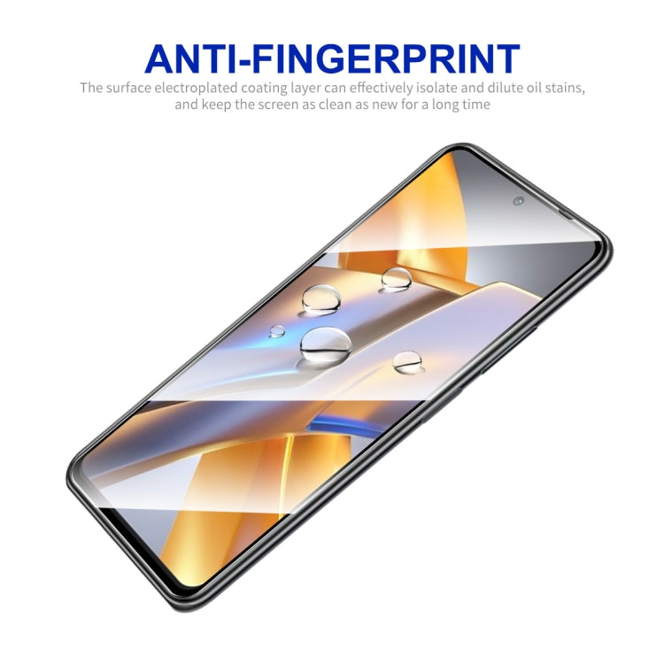For Xiaomi Poco M5s ENKAY Full Glue 0.26mm 9H 2.5D Tempered Glass Full Film, 1pcs, 2pcs, 5pcs, 10pcs