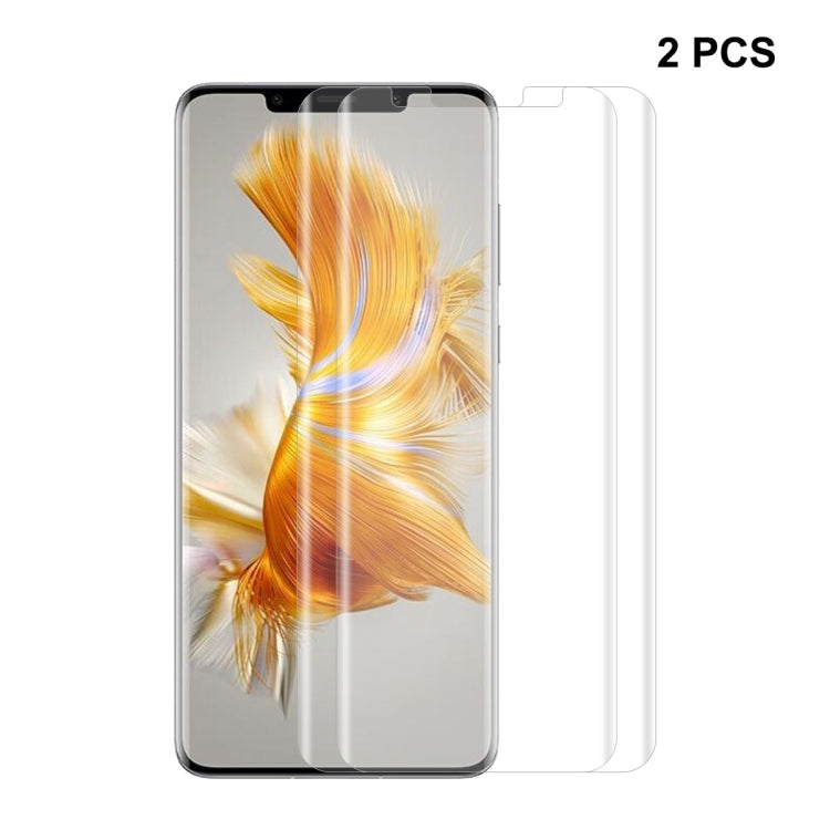 For Huawei Mate 50 Pro ENKAY 3D Curved Full Coverage PET Hot Bending Soft HD Flim, For Huawei Mate 50 Pro (1pc), For Huawei Mate 50 Pro (2pcs), For Huawei Mate 50 Pro (5pcs), For Huawei Mate 50 Pro (10pcs)