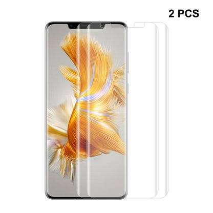 For Huawei Mate 50 Pro ENKAY 3D Curved Full Coverage PET Hot Bending Soft HD Flim, For Huawei Mate 50 Pro (1pc), For Huawei Mate 50 Pro (2pcs), For Huawei Mate 50 Pro (5pcs), For Huawei Mate 50 Pro (10pcs)