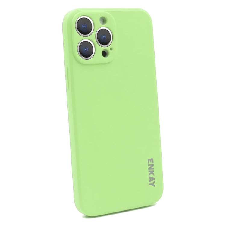 For iPhone 14 Pro Max ENKAY Liquid Silicone Shockproof Soft Phone Case, For iPhone 14 Pro Max