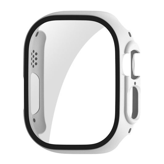 Pour Apple Watch Ultra 3 / 2 / 1 49mm ENKAY Coque en verre trempé 9H avec cadre en PC