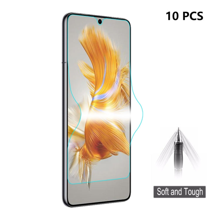 For Huawei Mate 50 / 50E ENKAY Full Glue Full Coverage Soft Explosion-proof Hydrogel Film, For Huawei Mate 50 / 50E (1pc), For Huawei Mate 50 / 50E (2pcs), For Huawei Mate 50 / 50E (5pcs), For Huawei Mate 50 / 50E (10pcs)