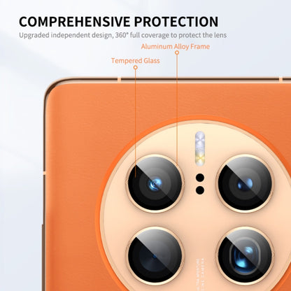 For Huawei Mate 50 / 50E ENKAY 9H Rear Camera Aluminium Alloy Tempered Glass Film, For Huawei Mate 50 / 50E