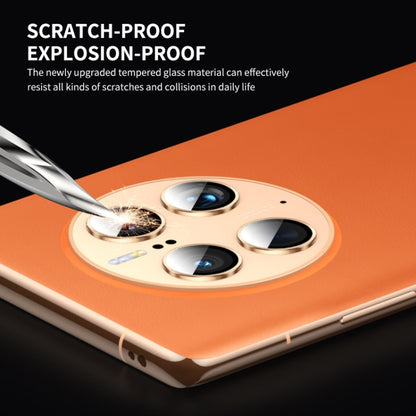 For Huawei Mate 50 Pro ENKAY 9H Rear Camera Aluminium Alloy Tempered Glass Film, For Huawei Mate 50 Pro