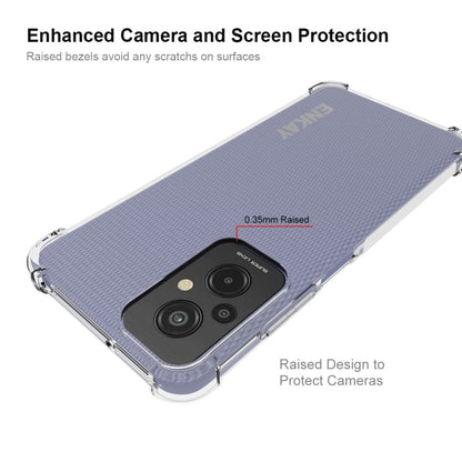 For Xiaomi Redmi 11 Prime 4G ENKAY Clear TPU Shockproof Phone Case, For Xiaomi Redmi 11 Prime 4G