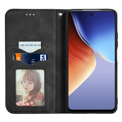 Retro Skin Feel Magnetic Leather Phone Case, For Tecno Camon 19, For Tecno Spark 8C