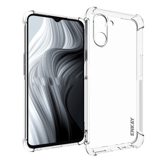 For Realme V20 5G ENKAY Clear TPU Shockproof Phone Case, For Realme V20 5G