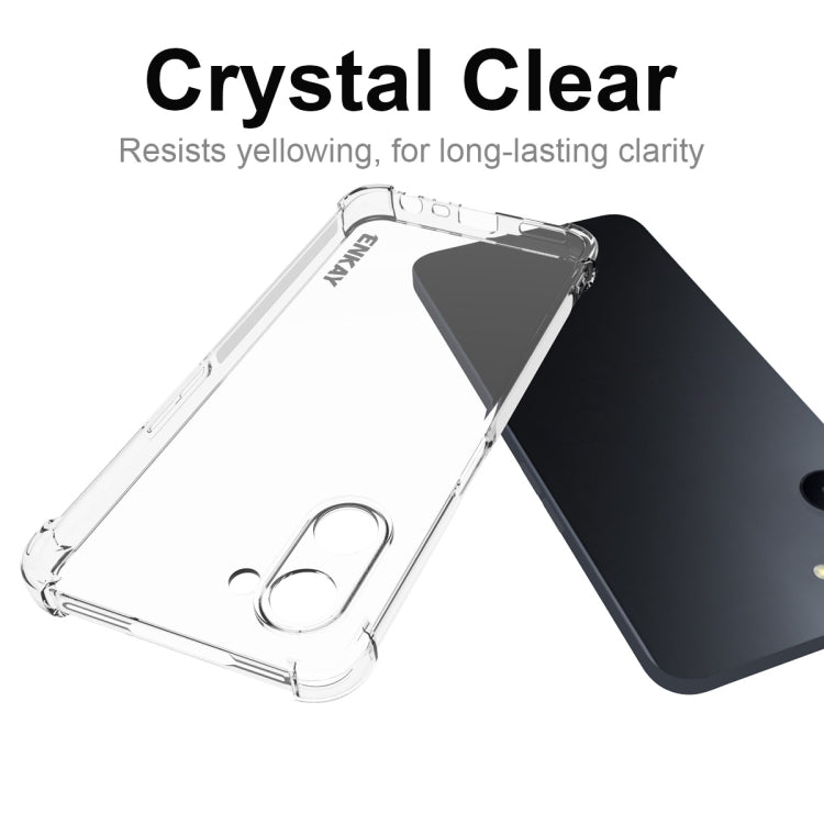 For Realme V20 5G ENKAY Clear TPU Shockproof Phone Case, For Realme V20 5G