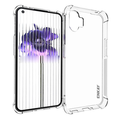 For Nothing Phone 1 ENKAY Clear TPU Shockproof Phone Case, For Nothing Phone 1