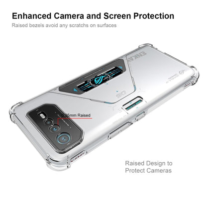 For Asus ROG Phone 6 Pro ENKAY Clear TPU Shockproof Phone Case, For Asus ROG Phone 6 Pro