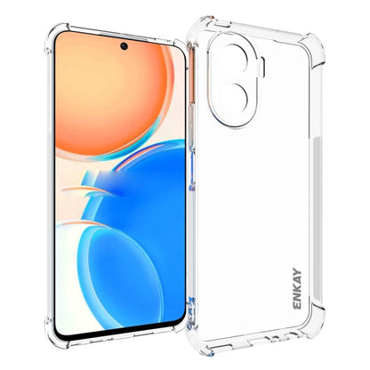 For Honor X40i 5G ENKAY Clear TPU Shockproof Phone Case, For Honor X40i 5G