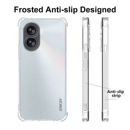 For Honor X40i 5G ENKAY Clear TPU Shockproof Phone Case, For Honor X40i 5G