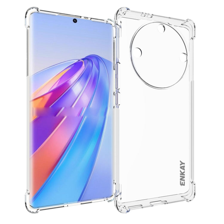 For Honor X40 5G ENKAY Clear TPU Shockproof Phone Case, For Honor X40 5G