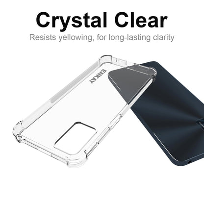 For Motorola Moto E22 4G ENKAY Clear TPU Shockproof Phone Case