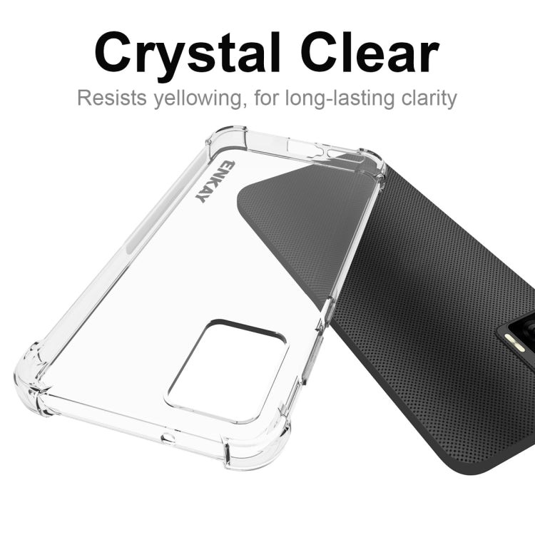 For Motorola Edge 30 Lite ENKAY Clear TPU Shockproof Phone Case
