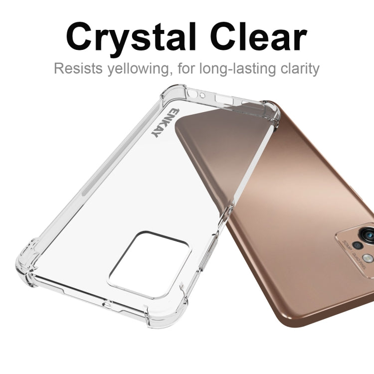 For Motorola Moto G32 ENKAY Clear TPU Shockproof Phone Case, For Motorola Moto G32