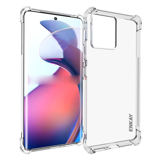 For Motorola Moto S30 Pro ENKAY Clear TPU Shockproof Phone Case, For Motorola Moto S30 Pro