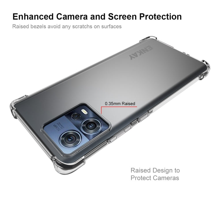 For Motorola Moto S30 Pro ENKAY Clear TPU Shockproof Phone Case, For Motorola Moto S30 Pro