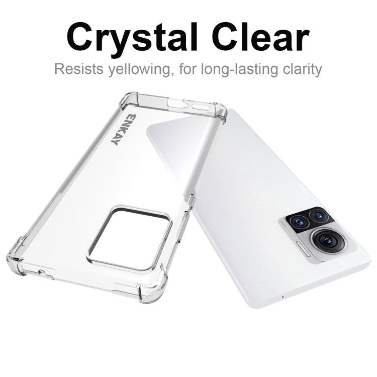 For Motorola Moto X30 Pro ENKAY Clear TPU Shockproof Phone Case, For Motorola Moto X30 Pro