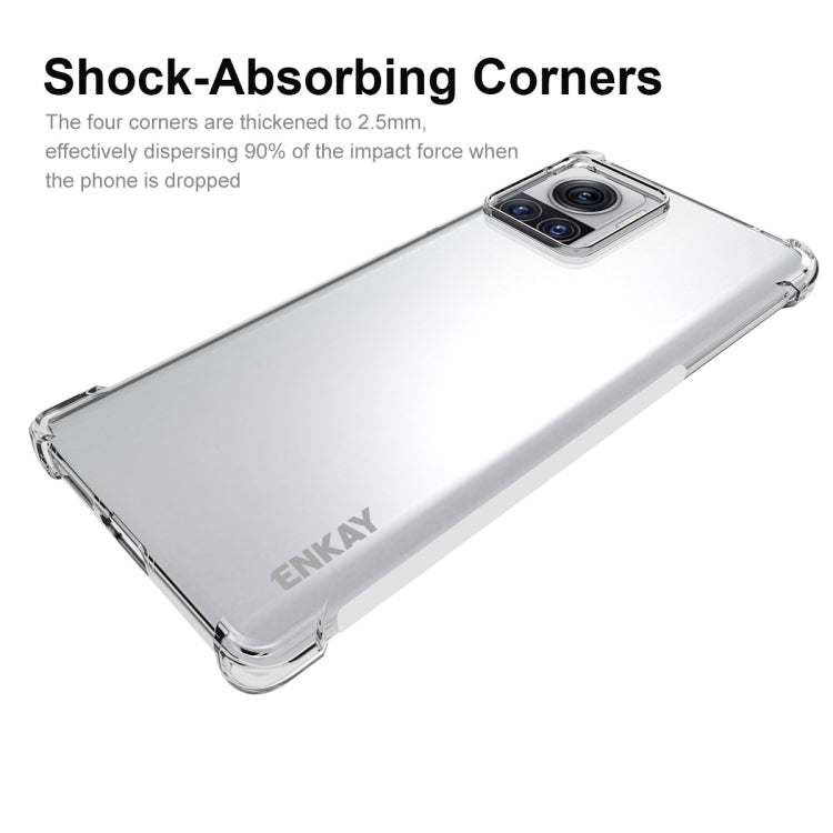 For Motorola Moto X30 Pro ENKAY Clear TPU Shockproof Phone Case, For Motorola Moto X30 Pro