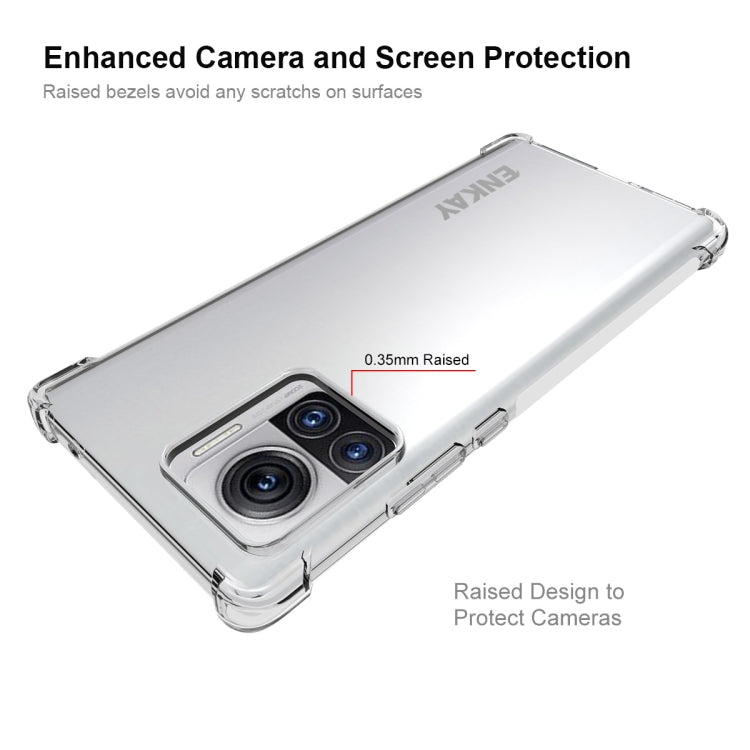 For Motorola Moto X30 Pro ENKAY Clear TPU Shockproof Phone Case, For Motorola Moto X30 Pro