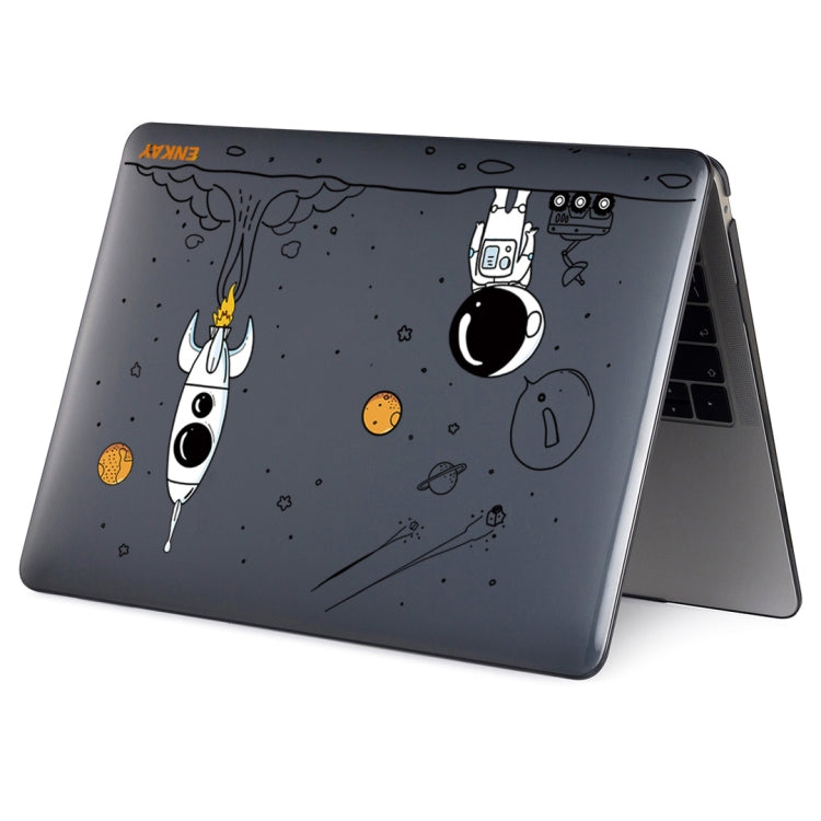 For MacBook Air 13.6 2022/2024  A2681 (M2) / A3113  (M3) ENKAY Hat-Prince Spaceman Pattern Protective Crystal Case Cover Hard Shell, For MacBook Air 13.6 2022/2024  A2681 (M2) / A3113  (M3)